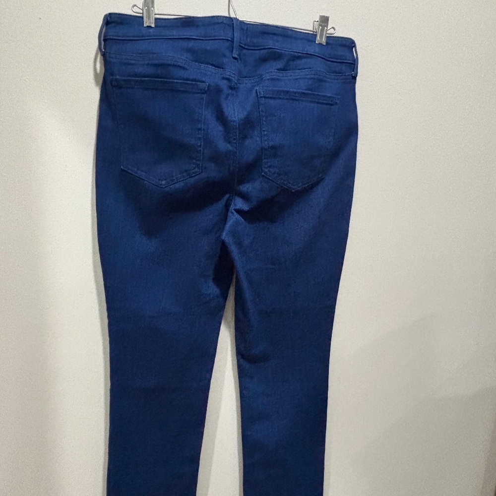 NYDJ Blue Sheri Slim Jeans - 12P - Picture 3 of 5
